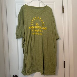 Cat Lady Box Green short sleeve T-Shirt